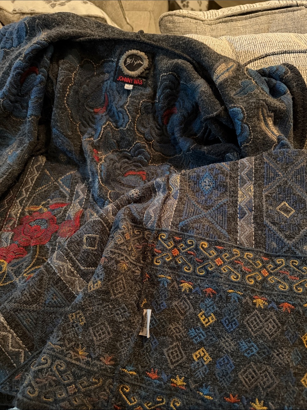 Johnny Was Biya Embroidered Duster - Picture 11 of 11